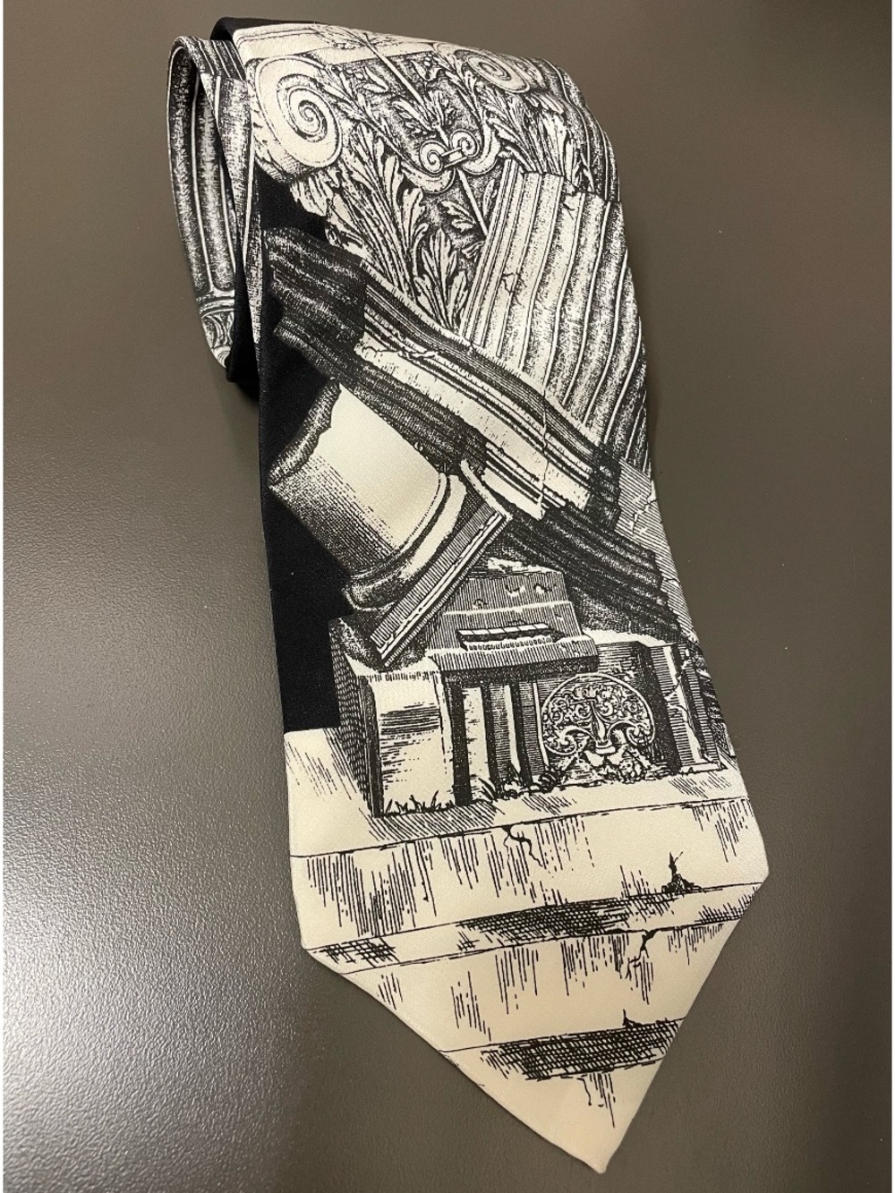 VTG 90s Fornasetti Silk Tie